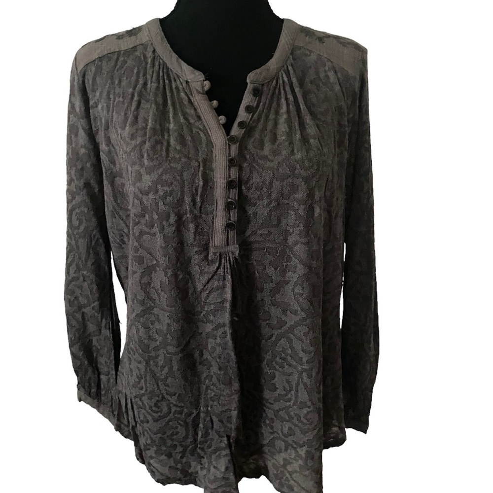 Lucky Brand grey top/tunic